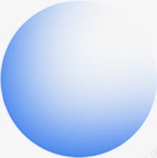 蓝色渐变圆形png免抠素材_新图网 https://ixintu.com 圆形 渐变 素材 蓝色