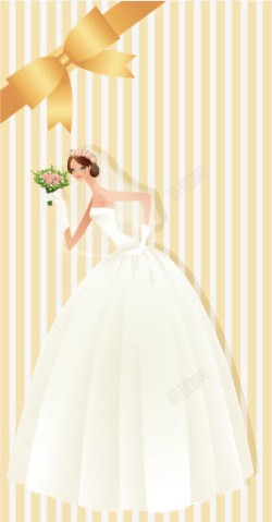 时尚婚纱女子新娘新娘高清图片