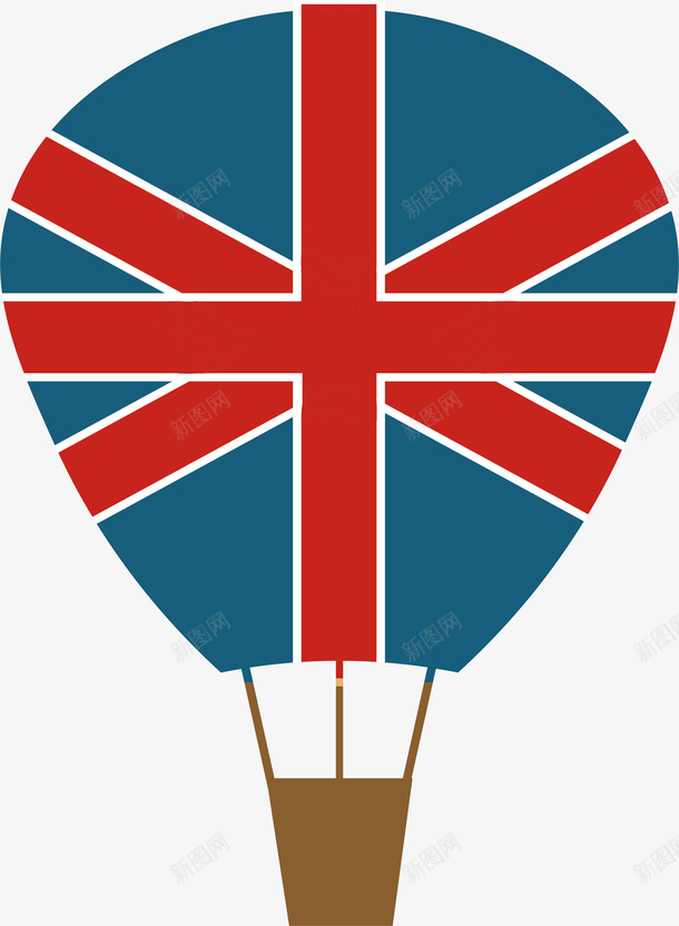 英国热气球矢量图ai免抠素材_新图网 https://ixintu.com 国旗 插画 气球 热气球设计 英国 英国设计 矢量图