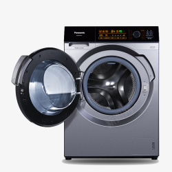 太空银欧式洗衣机素材