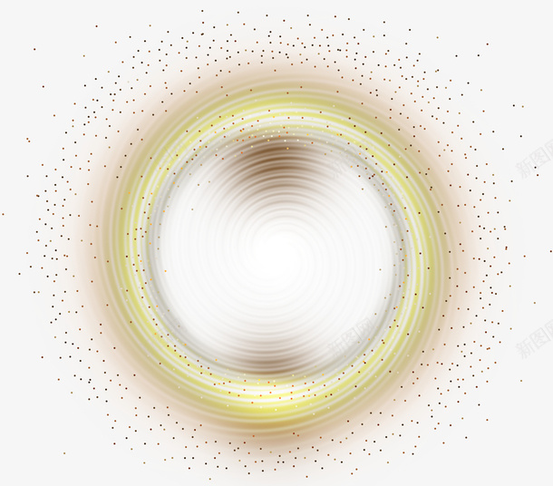 旋转光效装饰图案png免抠素材_新图网 https://ixintu.com 光效边框 光芒特效 升级特效 数码光效 旋转光效 极光 游戏光效 金色 金色线条