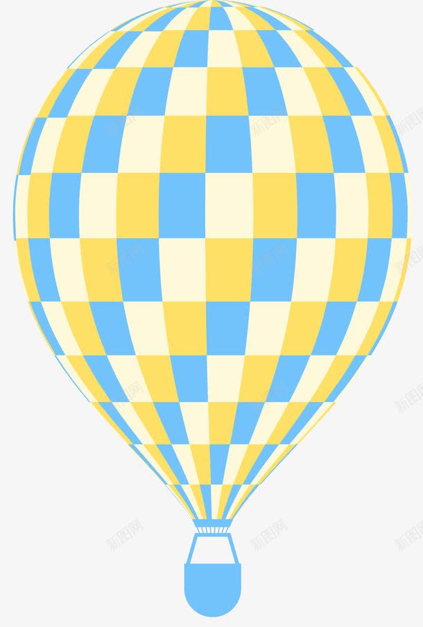 方格波点卡通热气球png免抠素材_新图网 https://ixintu.com 方格 格子热气球 波点状 炫彩热气球 炫彩风格 热气球