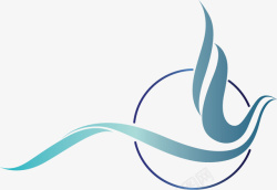 飞鸟logo卡通飞鸟装饰logo图标高清图片