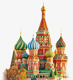 特色建筑俄罗斯标志性建筑物高清图片
