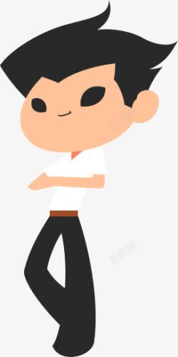 动漫招聘人物男孩高清图片
