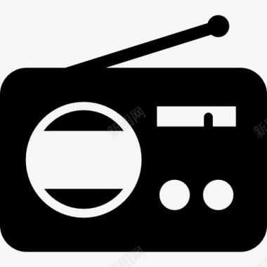 FM收音机图标图标