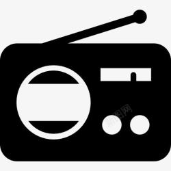 天线收音机FM收音机图标高清图片