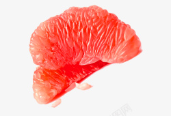 美味柚子水果红柚子高清图片