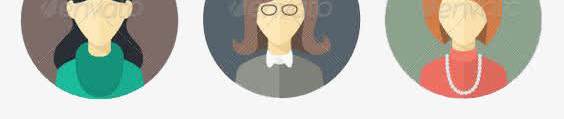 各种人物图标psd_新图网 https://ixintu.com 商务 男性 白领 老板