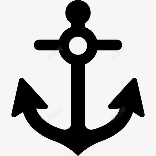 锚图标png_新图网 https://ixintu.com 工具和用具 帆船 水手 海军 纹身 锚