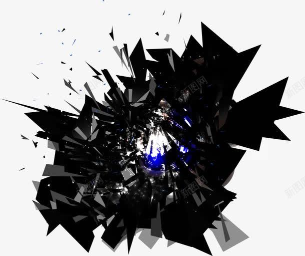 碎片png免抠素材_新图网 https://ixintu.com 创意 炫酷 玻璃渣 玻璃碎片 破碎 碎片 碎片效果 碎裂 零碎