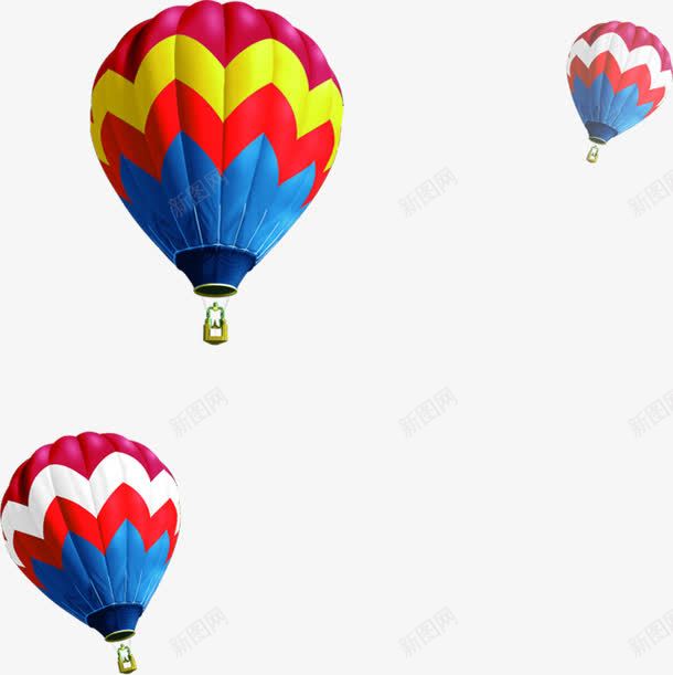 三个不同大小热气球png免抠素材_新图网 https://ixintu.com 三个 不同 大小 热气球