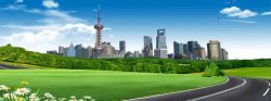 上海大厦建筑背景高清图片