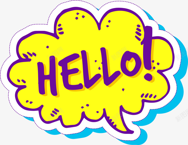 hello对话框png免抠素材_新图网 https://ixintu.com hello对话框 卡通手绘对话框 卡通手绘装饰 卡通装饰 手绘对话框 综艺标签 装饰图案 装饰标签