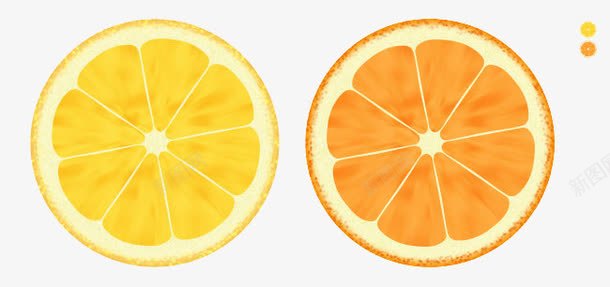 俩半柠檬png免抠素材_新图网 https://ixintu.com 图片 柠檬 柠檬元素 水果 维生素 营养 装饰图案