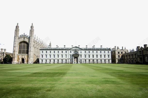 英国剑桥大学国王学院png免抠素材_新图网 https://ixintu.com 古典建筑 国王学院 绿色 草坪
