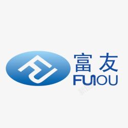排版圆弧蓝色渐变富友元素高清图片