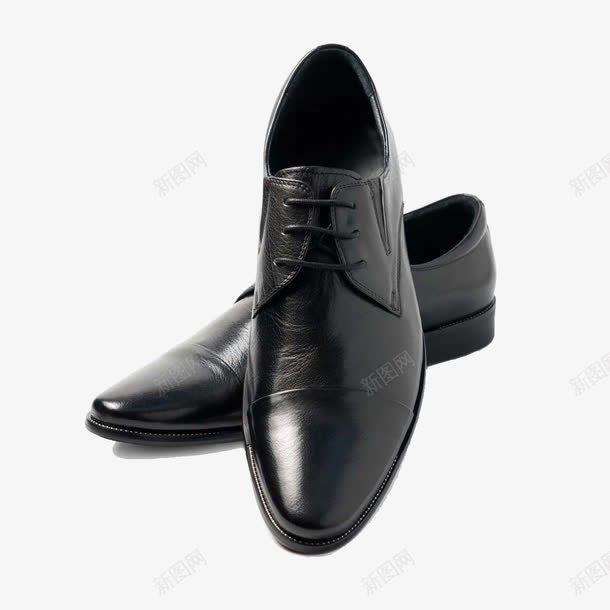黑色皮鞋png免抠素材_新图网 https://ixintu.com 时尚 男士 皮鞋 鳄鱼皮皮鞋 黑色
