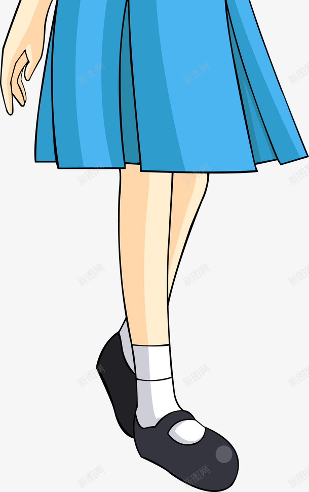 卡通女孩图矢量图eps免抠素材_新图网 https://ixintu.com 中学生 人物 卡通人物图 卡通图 卡通高中生 女同学 女学生 学生 学生图 矢量人物 矢量学生 矢量高中生 高中生 矢量图