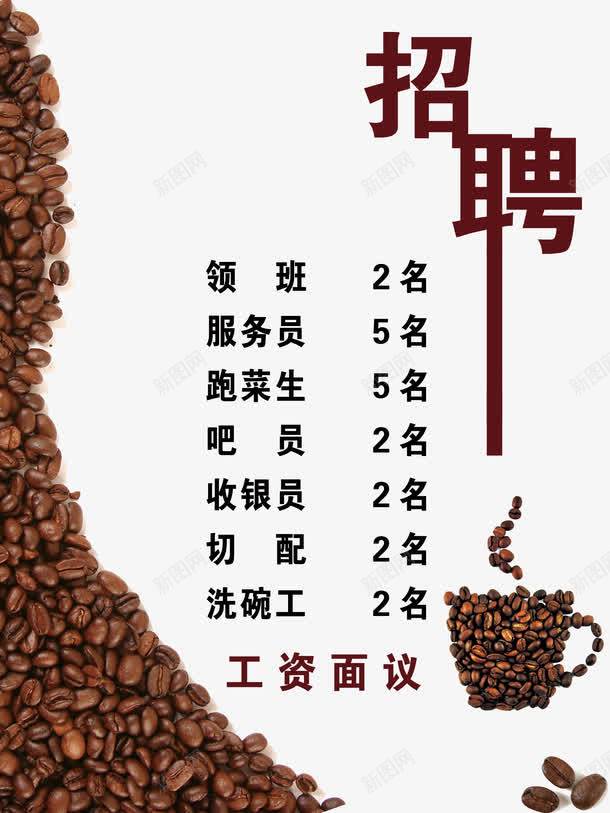 咖啡厅招聘png免抠素材_新图网 https://ixintu.com 咖啡厅 咖啡豆 招聘