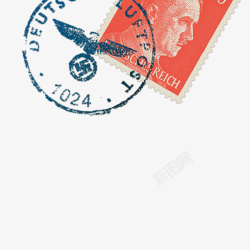 欧式邮票和邮戳素材