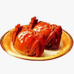 中秋节美食海鲜蟹螃蟹高清图片