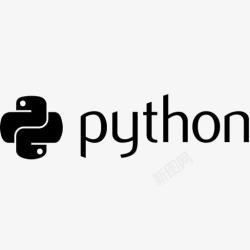 语言编程标志Python脚本编程语言图标高清图片