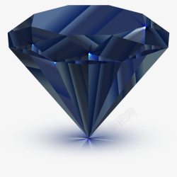 一颗钻石黑色钻石高清图片