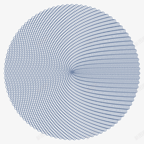 防伪线条标签矢量图ai免抠素材_新图网 https://ixintu.com ai矢量文件 圆形 暂无 矢量图 矢量防伪图案 蓝色线条 防伪标签 防伪线条 防伪花纹
