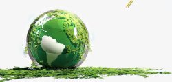 国际植树节绿化地球高清图片
