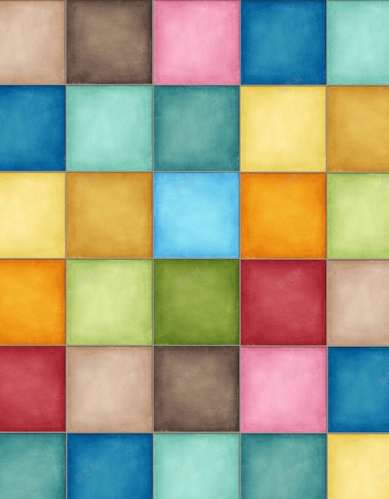 彩色方块H5背景jpg设计背景_新图网 https://ixintu.com H5 h5 几何 彩色 扁平 方块 渐变 纯色 纹理