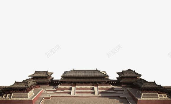 古代宫殿建筑png免抠素材_新图网 https://ixintu.com 古代 宫殿 建筑