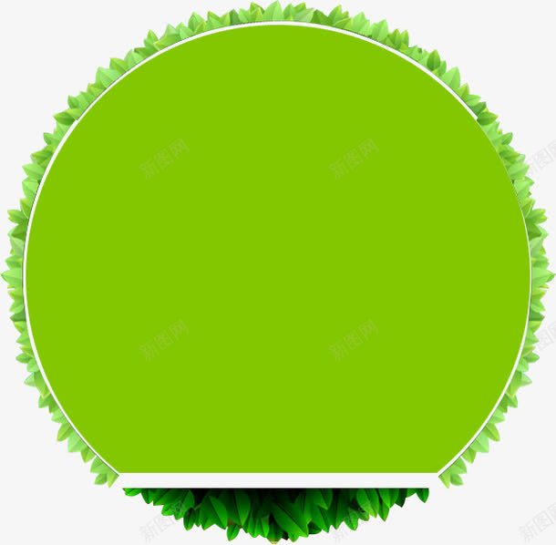 绿色树叶海报标签png免抠素材_新图网 https://ixintu.com 标签 树叶 海报 绿色