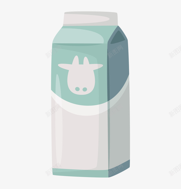 盒装牛奶卡通图案png免抠素材_新图网 https://ixintu.com 包装盒 手绘图 盒装牛奶 纯牛奶 美味的 营养