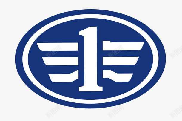 中国一汽标志logo图标psd_新图网 https://ixintu.com logo设计 中国一汽logo 图标 标志 标志设计 汽车