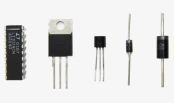 电阻电容常见电子元件高清图片