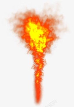 火山素材火焰高清图片