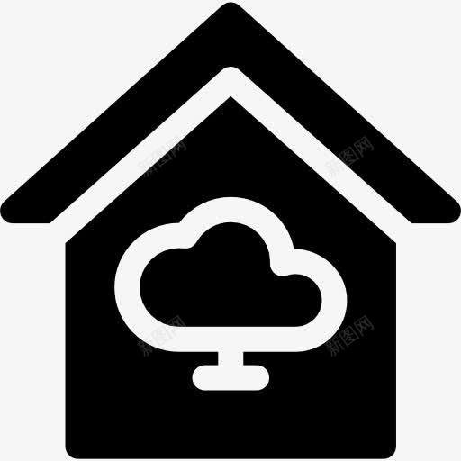 智能家居图标png_新图网 https://ixintu.com 云计算 建筑 房地产 房子 技术 智能家居
