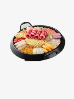 韩餐户外广告韩国年糕火锅高清图片