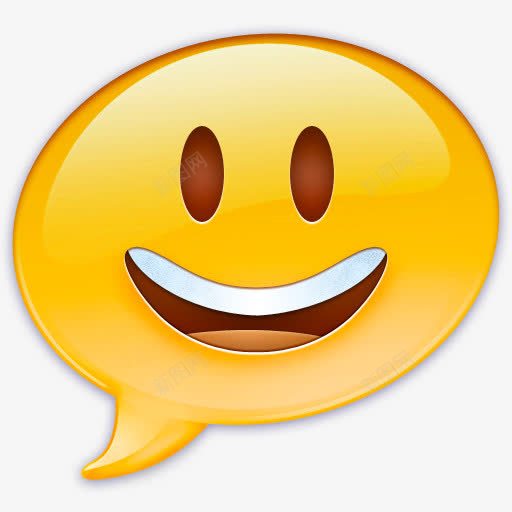 表情符号面对快乐iChat气球图标png_新图网 https://ixintu.com Emoji face happy iChat ichat 快乐 表情符号 面对