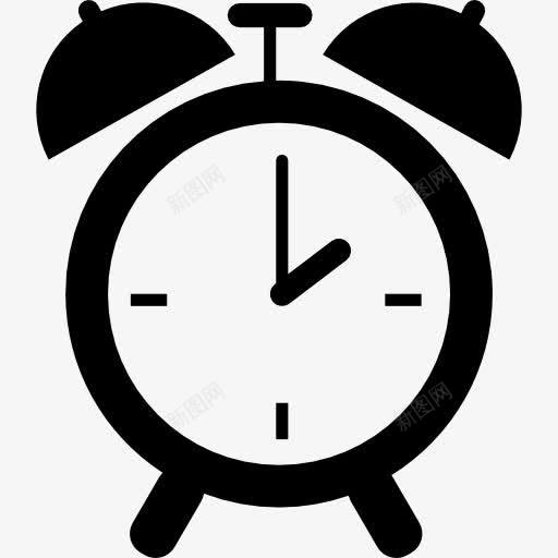 卧室的圆形闹钟工具图标png_新图网 https://ixintu.com 卧室 圆形 圆形时钟 家居用品 工具 工具和用具 时钟 钟表 闹钟