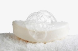 沐浴露PNG白色肥皂气泡高清图片