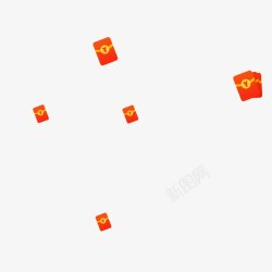 红包漂浮素材