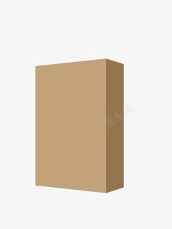 灰色包装盒灰色长方体包装盒矢量图高清图片