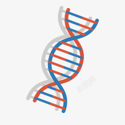 彩色基因组彩色基因组件矢量图高清图片