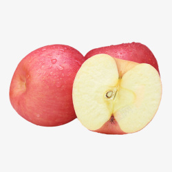 特级苹果产品实物香甜水晶富士高清图片
