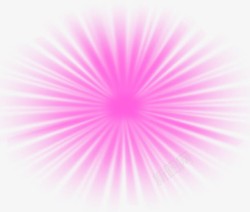 粉色放射状光效素材