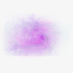 星空不规则太空星系紫色星云高清图片