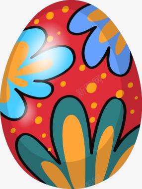 彩蛋美国复活节彩蛋图标图标
