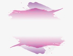 粉红色背景图框半透明粉色笔刷高清图片